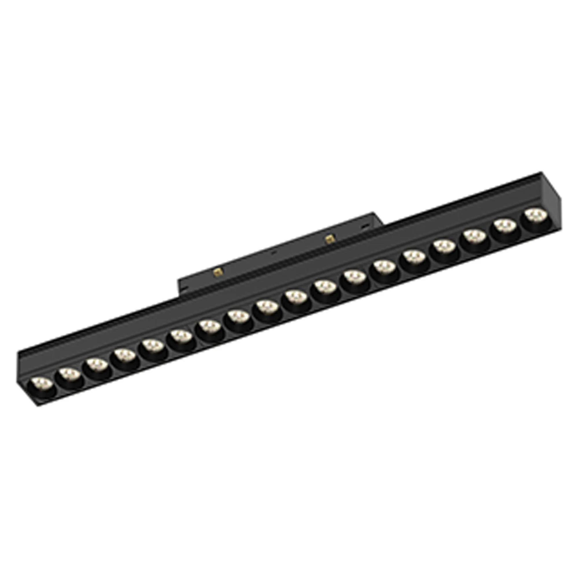 Magneto Dimmable Black Tracks Luminaires Mantra Fusion Track Fitting 16-29W